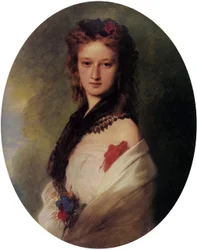 Zofia ZamoyskanéePotockaの肖像